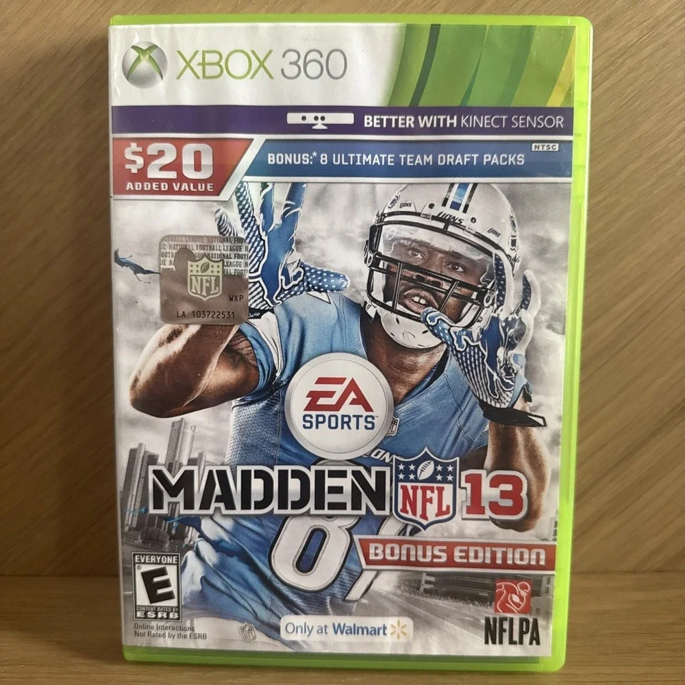 EA‎ Sports Madden NFL 13 ~ Bonus Edition (Microsoft Xbox 360, 2012)